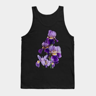 Irises Flower Plant Gardening Gardener Tennessee Tank Top